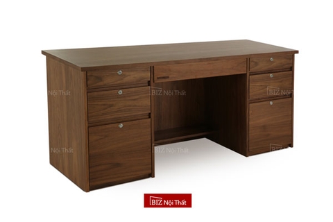 Bàn làm việc gỗ óc chó  BLV-02