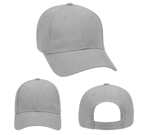Mũ lưỡi trai trơn Basic-trắng