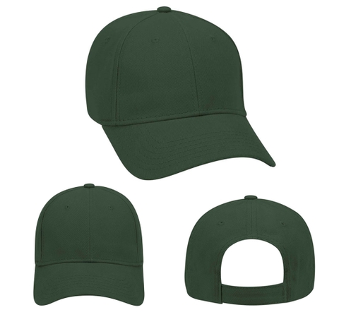 Mũ lưỡi trai trơn Basic-xanh