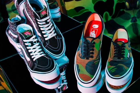 BAPE VÀ VANS RA MẮT CHÍNH THỨC BỘ SƯU TẬP “HEAD-TO-TOE”