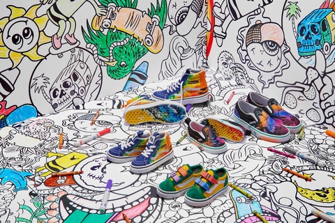 BỘ SƯU TẬP ĐẦY MÀU SẮC TỪ VANS X CRAYOLA