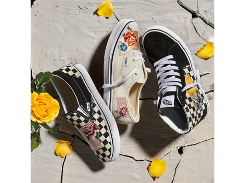 Vans Ra Mắt Hình Ảnh Mới Cho Bộ Sưu Tập Satin Patchwork