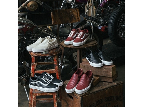 VANS RA MẮT BỘ SƯU TẬP CHẤT LIỆU DA CAO CẤP DÀNH CHO DÂN MOTO