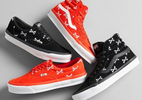 VANS X WTAPS’ CROSSBONES-ADORNED