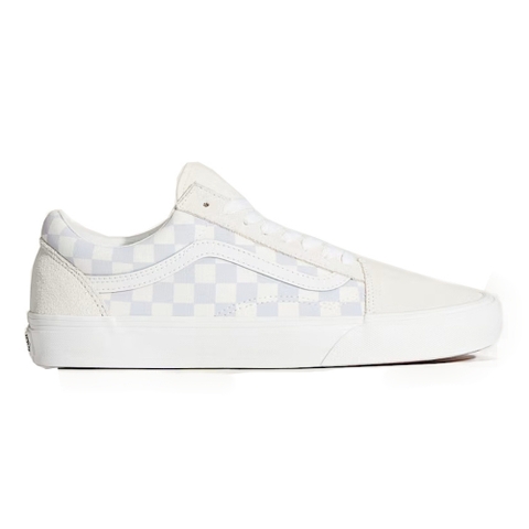 Giày VANS OLD SKOOL CHECKERBOARD GRAY/MARSHMALLOW