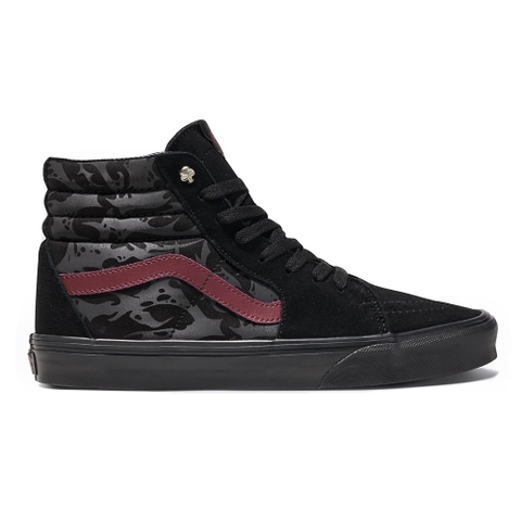 Giày VANS SK8-Hi IN THE SHADOWS PORT RED/BLACK