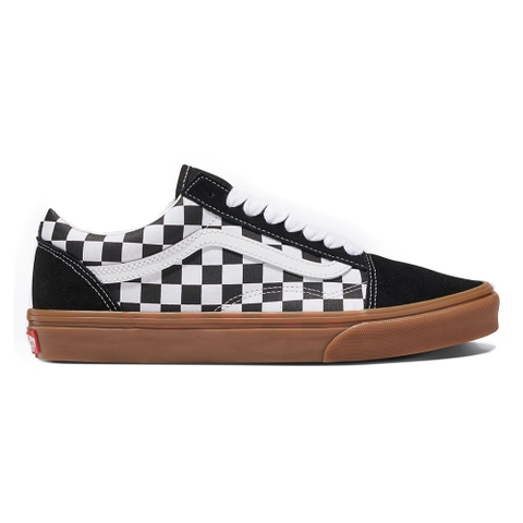 Giày VANS OLD SKOOL FAT LACE CHECKER BLACK