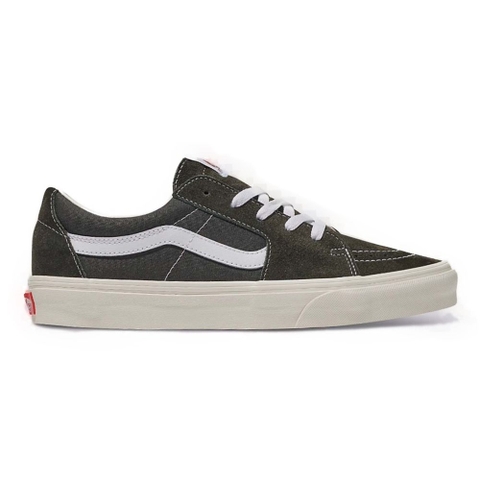 Giày VANS SK8-LOW CANVAS/SUEDE BLACK INK