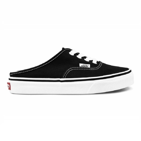 VANS AUTHENTIC MULE BLACK/TRUE WHITE