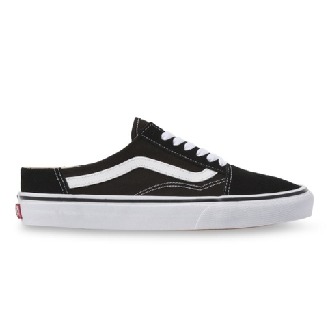 VANS OLD SKOOL MULE CLASSIC BLACK/WHITE