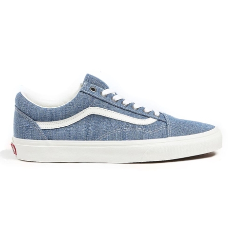 Giày VANS OLD SKOOL THREDED DENIM BLUE/WHITE