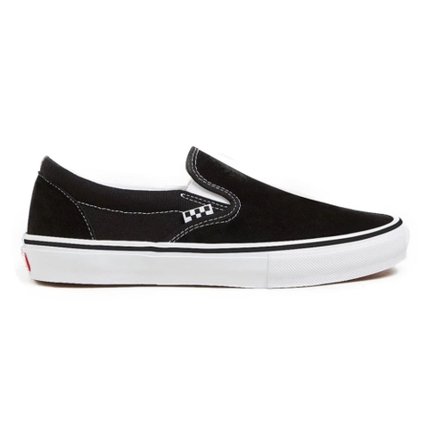 Giày VANS SKATE SLIP-ON BLACK/WHITE