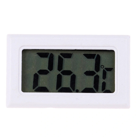 Nhiệt kế mini đo nhiệt độ (đầu đo gắn trong) hiển thị LCD