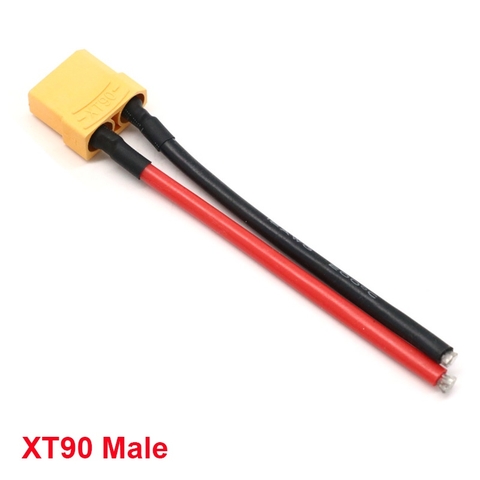 Dây Cáp Silicone Đầu XT90 Nối đực Cái Male / Female (100mm)