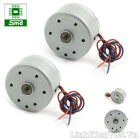 Động cơ mini V2 (loại dẹt) 3-6V 3000-6000 rpm