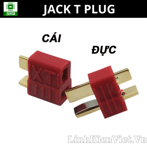 Jack cắm lipo Chữ T (T Plug) Đực,Cái