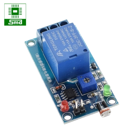 Module quang trở - Relay (Bật tắt theo ánh sáng)