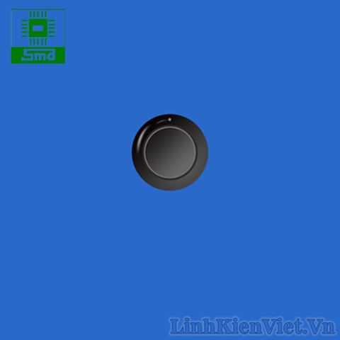 Tay phát RF315MHz 1 nút tròn (đen)