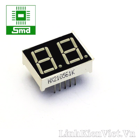 Led 7 thanh 0.56 X 2 dương chung (RED)