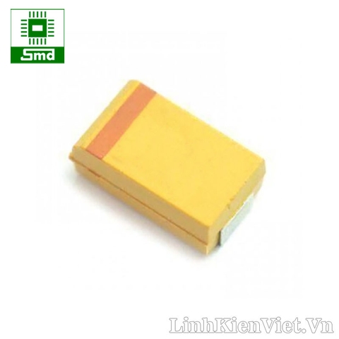 Tụ Tantalum 16V 100UF 107C C type 6032 yellow patch