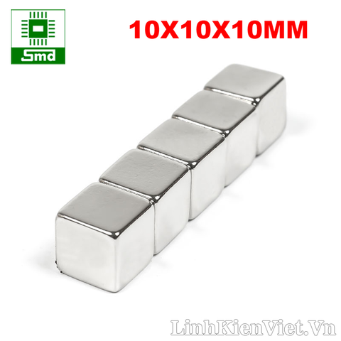 Nam châm đất hiếm 10x10x10mm