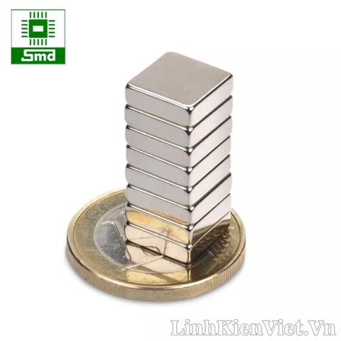 Nam châm đất hiếm 10x10x3mm