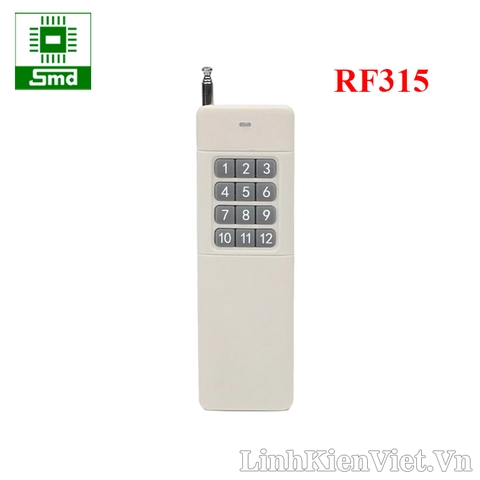 Tay phát RF315 12 nút (1-12) 3000m__R2-5