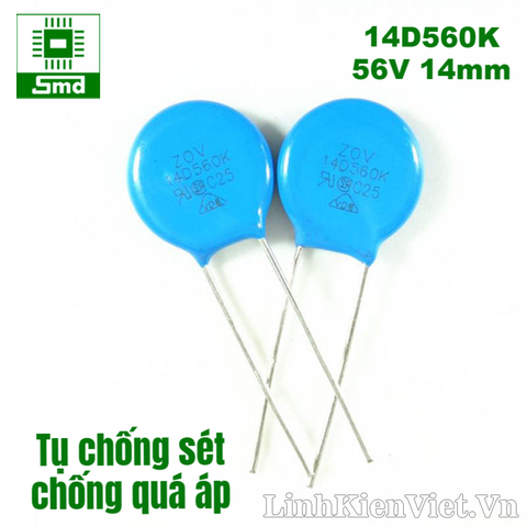 Linh kiện chống quá áp 14D560K 56V