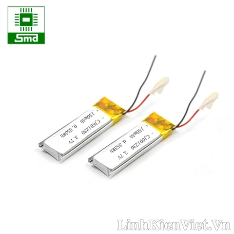 Pin lithium 601230 150mAh 3.7V