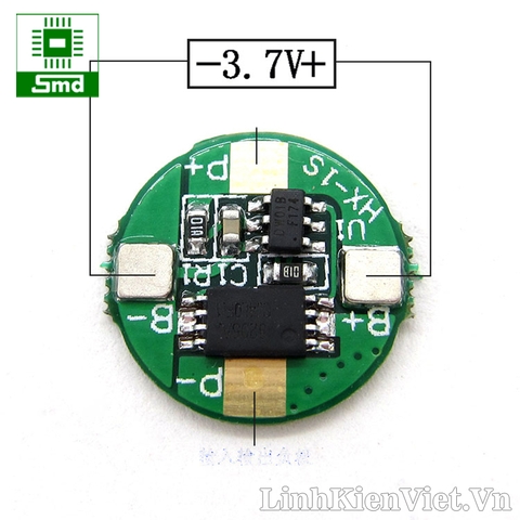 Mạch bảo Vệ 1 cell 18650 tròn