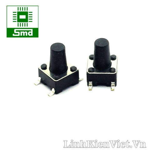 Phím bấm SMD 6x6x15mm (4 chân)