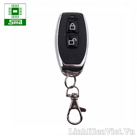 Tay phát RF433 2 nút Lock - Unlock (Đóng -Mở Khóa)