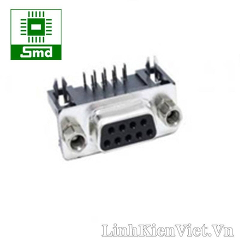 DB9 Đầu hàn Cái cong (DR9T)