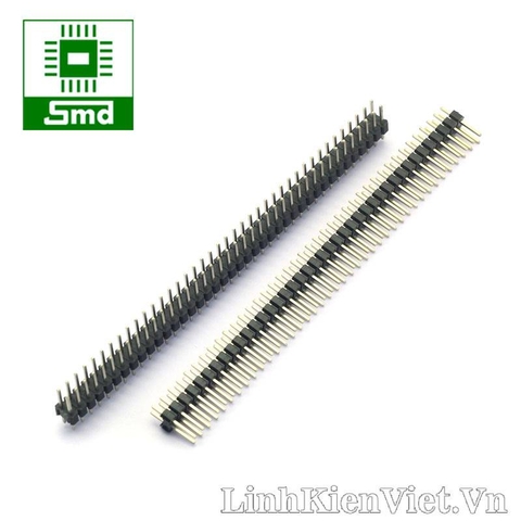 Pin header kép đực thẳng 2x40 2.54