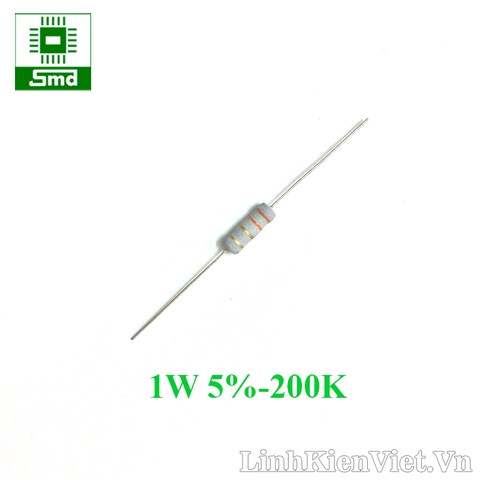 Điện trở công suất 1W 5% - 200K