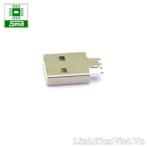 Chân USB Type A đực SMD (Chân giữa)
