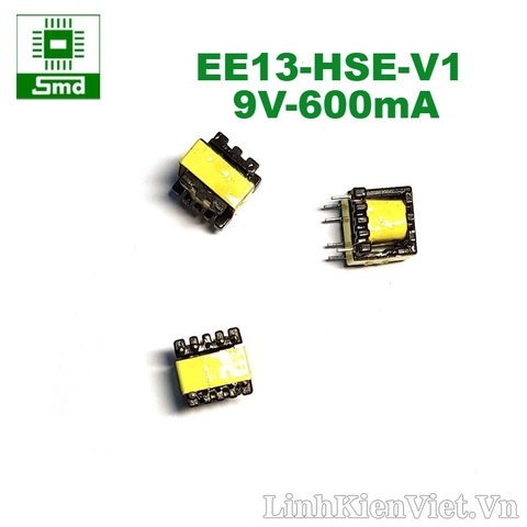 Biến áp xung EE13-HSE-V1 9V-600mA