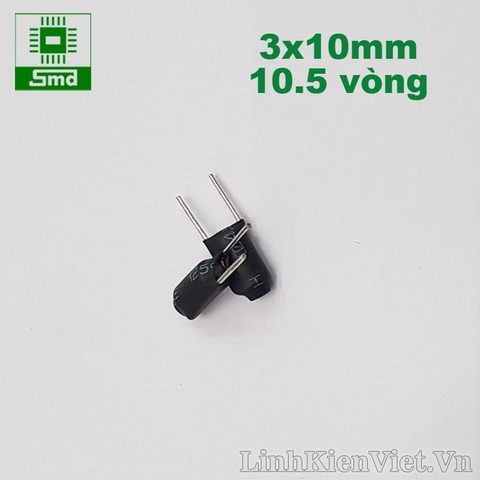 Cuộn cảm đứng 3x10 (10.5 vòng)