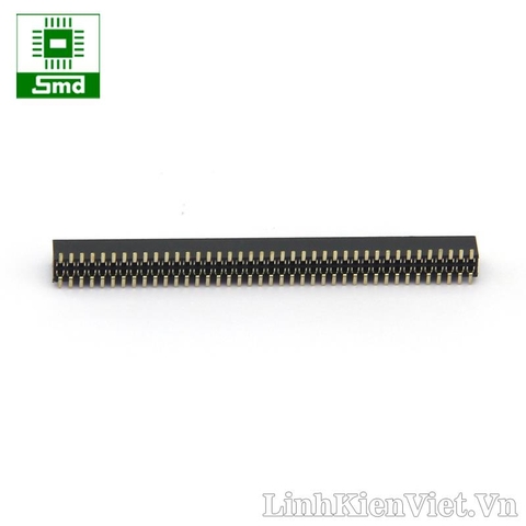 Pin header kép cái (loại dán) 2x40 1.27mm