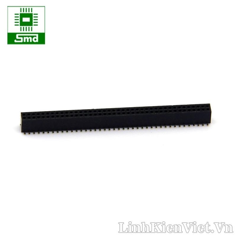 Pin header kép cái (loại dán) 2x40 1.27mm