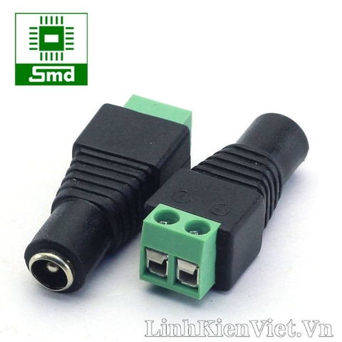 Chân nguồn DC 5.5x2.1 cái (Kèm header)
