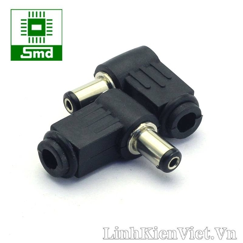 Chân nguồn DC 5.5x2.1 (loại cong)