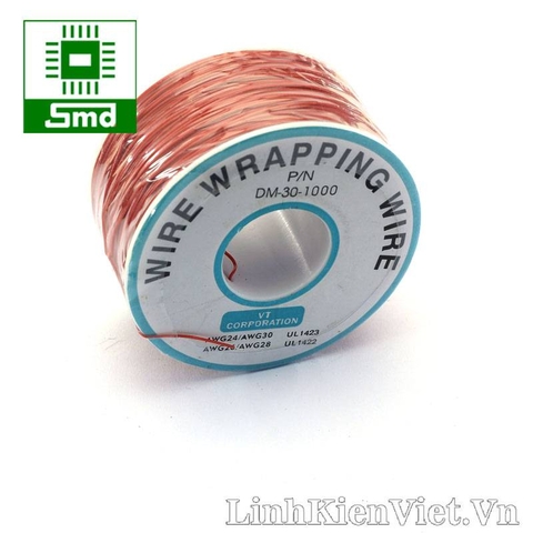 Dây Đồng Tráng Men ( Màu đỏ ) 2M