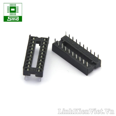 Đế IC 20 Chân (DIP-20)