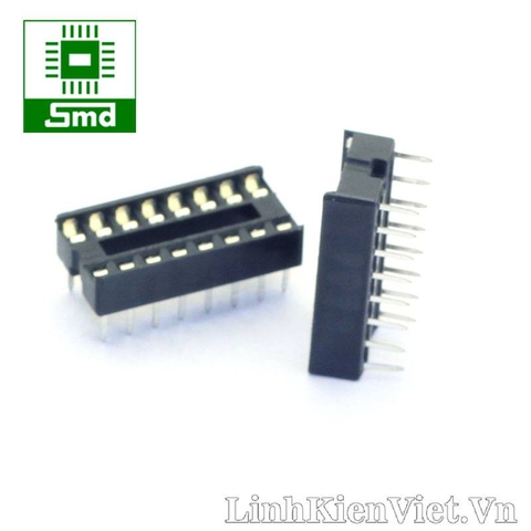 Đế IC 16 Chân (DIP-16)