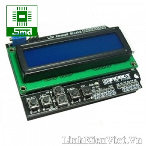 LCD 1602 - Keyboard Arduino shied