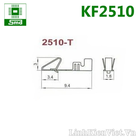 Chân pin KF2510