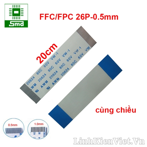 Cáp FFC/FPC dây nối bàn phím