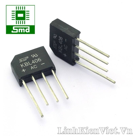 Diode cầu 4A (KBL406)