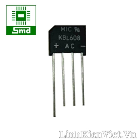 Diode cầu 6A (KBL608)